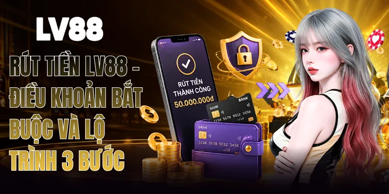 Rút Tiền LV88 - Điều Khoản Bắt Buộc Và Lộ Trình 3 Bước